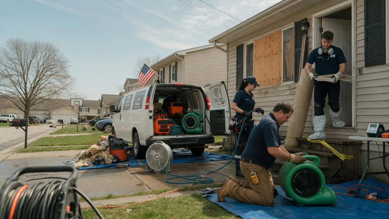 Water Damage Restoration in Pomeroy, OH near me